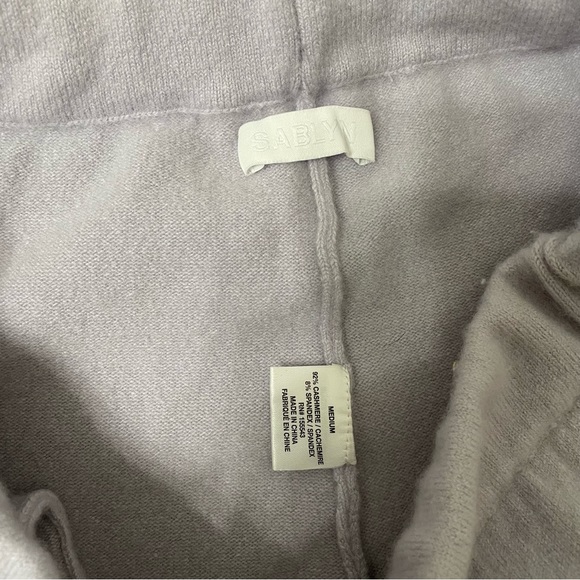 Sablyn Pascal Cashmere Sweatpants, Size M - Picture 7 of 8